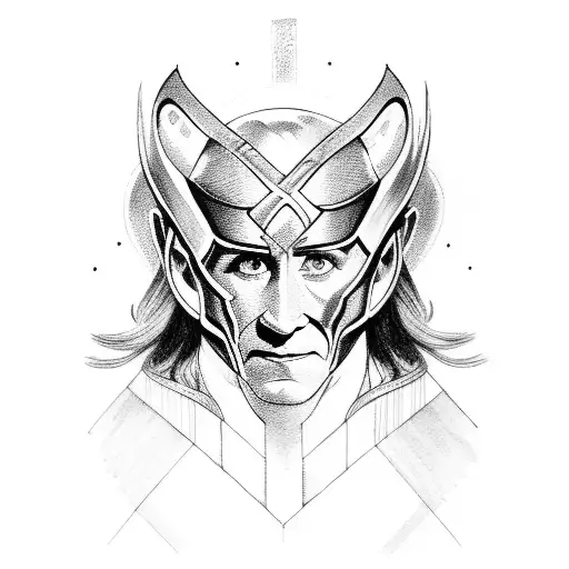 loki y thor tattoo design idea