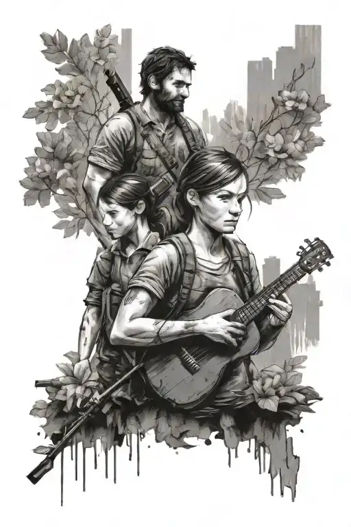 The Last Of Us tattoo design idea