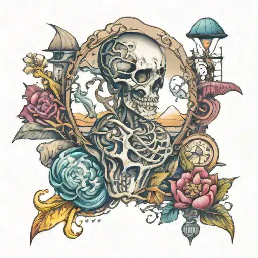 edgerunners tattoo design idea