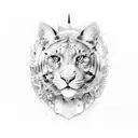 Humble across the forearm tattoo design idea