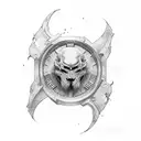 Humble across the forearm tattoo design idea