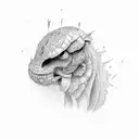 Humble across the forearm tattoo design idea