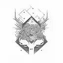 PP word tattoo design idea