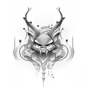 PP word tattoo design idea