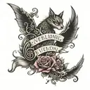 everlong lyrics written tattoo design idea