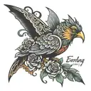 everlong lyrics written tattoo design idea