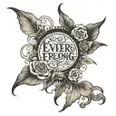 everlong lyrics written tattoo design idea
