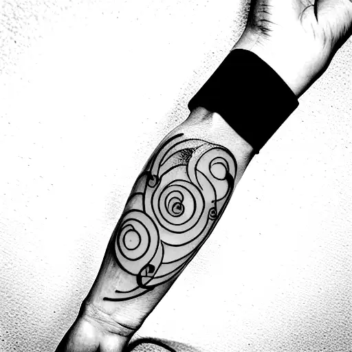 music plaster tattoo design idea