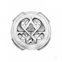 Chi Rho tattoo design idea