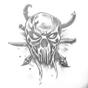 ghostface, pirates of the caribbean, saw, deadpool tattoo design idea