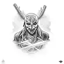 ghostface, pirates of the caribbean, saw, deadpool tattoo design idea