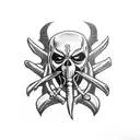 ghostface, pirates of the caribbean, saw, deadpool tattoo design idea