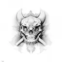 Archangle Michael and Raphael tattoo design idea