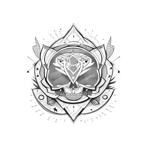 doodle drawings for patchwork tattoo design idea