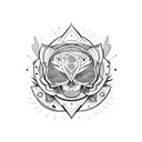 doodle drawings for patchwork tattoo design idea