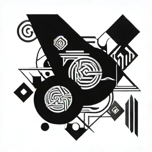 Wake up to reality tattoo design idea