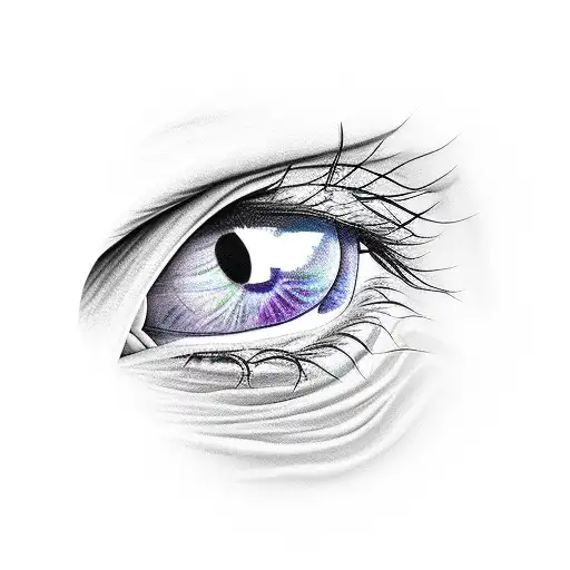 eyes tattoo design idea