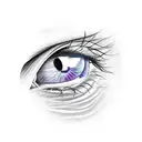 eyes tattoo design idea