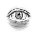 eyes tattoo design idea