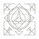 Symbol of four brothers tattoo design idea