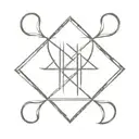 Symbol of four brothers tattoo design idea
