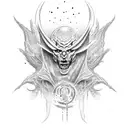 Lucifer´s last tear tattoo design idea