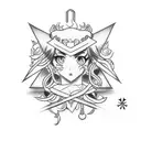 sailor memorial tattoo design idea