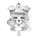 sailor memorial tattoo design idea