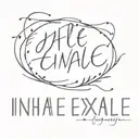 inhale exhale tattoo design idea