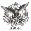 isaiah 41:10 described in tatto design tattoo design idea