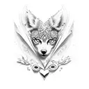 Allison Sky with a heart tattoo design idea