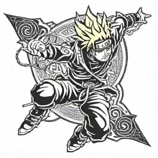 Naruto tattoo design idea