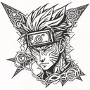 Naruto tattoo design idea