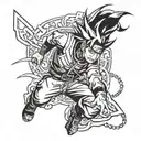 Naruto tattoo design idea