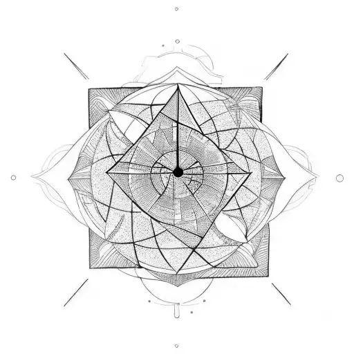 Triangle, infinit, friend tattoo design idea