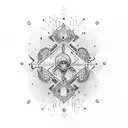 tattoos for overthinker, explosion  tattoo design idea