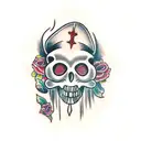 phantom of the opera tattoo design idea