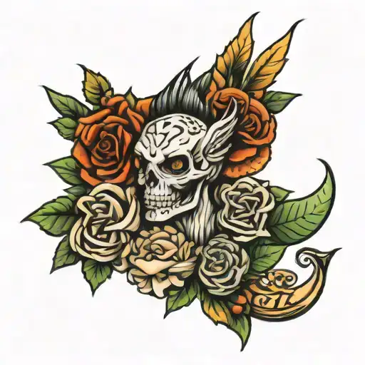 family over everything tattoo design idea
