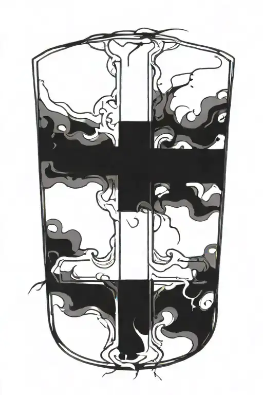 Christian Cross tattoo design idea