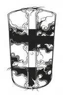Christian Cross tattoo design idea
