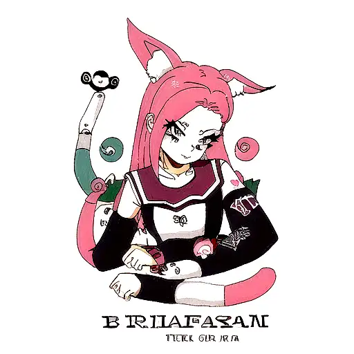 Sleeve tattoo with the name brianna sivan tattoo design idea