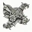 "Jones" tattoo design idea