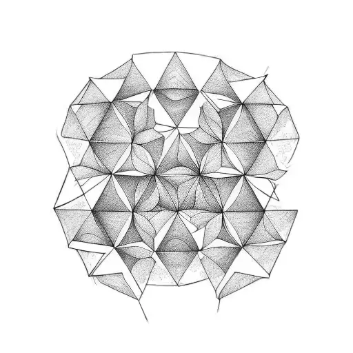 Honeycomb tattoo design idea