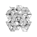 Honeycomb tattoo design idea