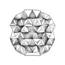 Honeycomb tattoo design idea