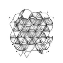 Honeycomb tattoo design idea