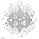 Honeycomb tattoo design idea