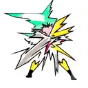 Lightning Bolt tattoo design idea