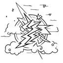 Lightning Bolt tattoo design idea