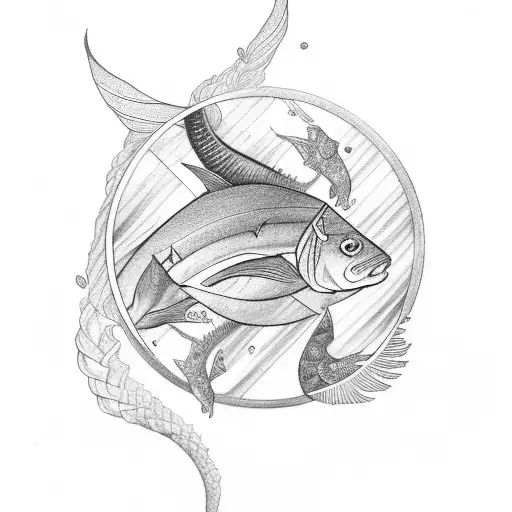 love pisces libra forever tattoo design idea